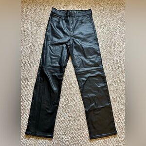 GAP straight legs wax jeans small 26